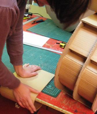 Stage meuble en carton