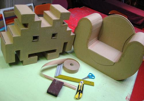 Stage meuble en carton